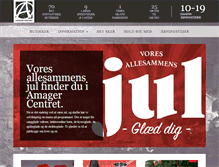 Tablet Screenshot of amagercentret.dk
